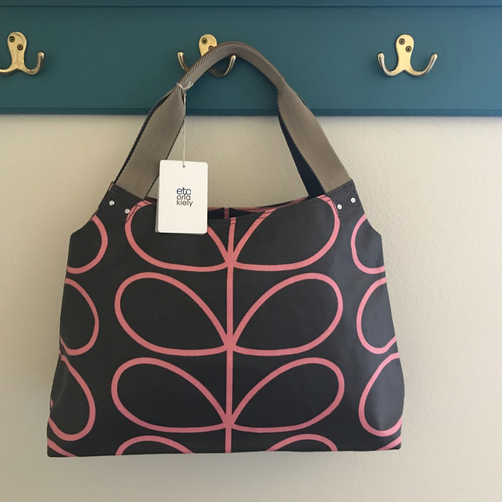 orla kiely etc Linear Stem Classic Shoulder Bag